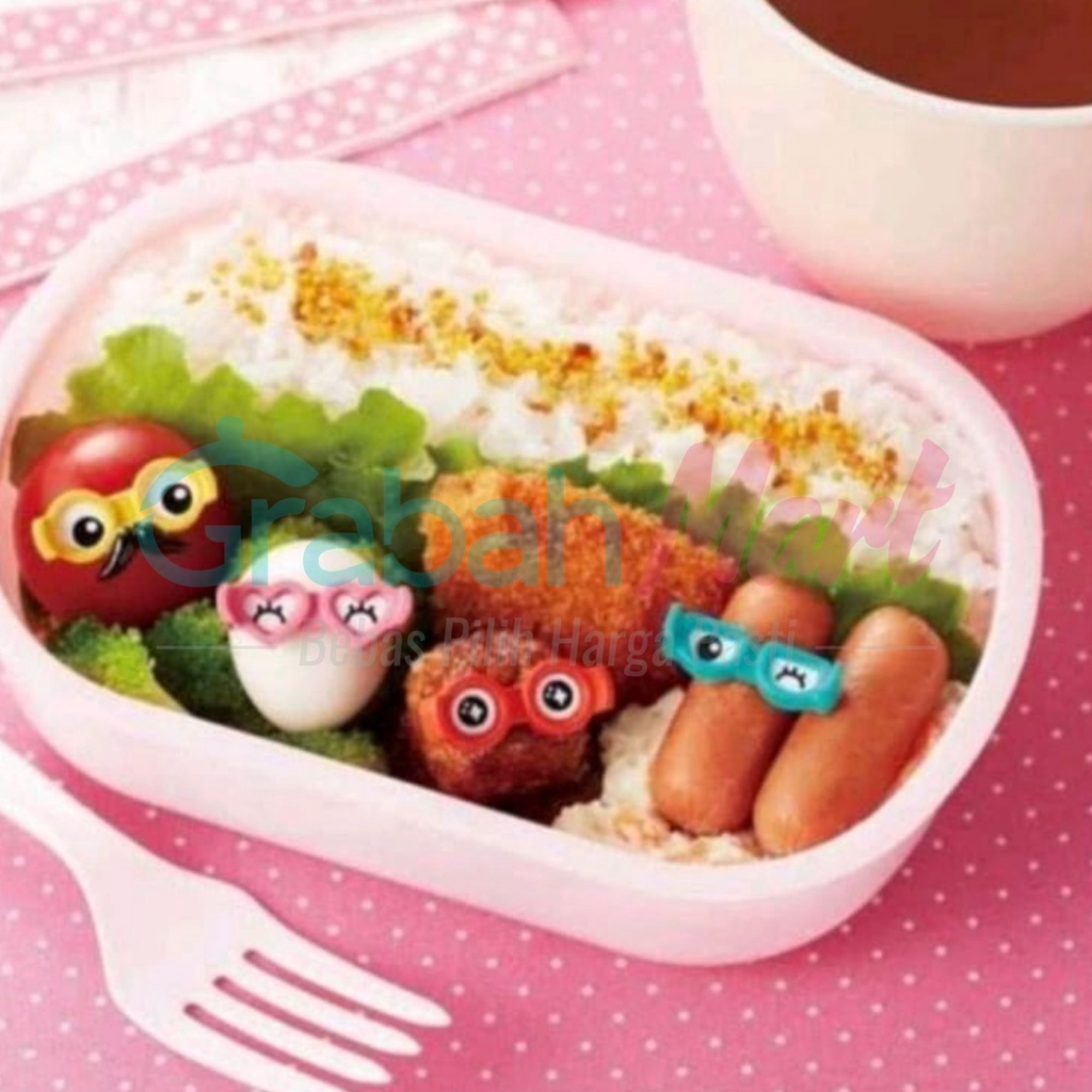 Food Pick Karakter / Tusukan Bento Karakter / Hiasan Bekal Anak / Garpu Kue