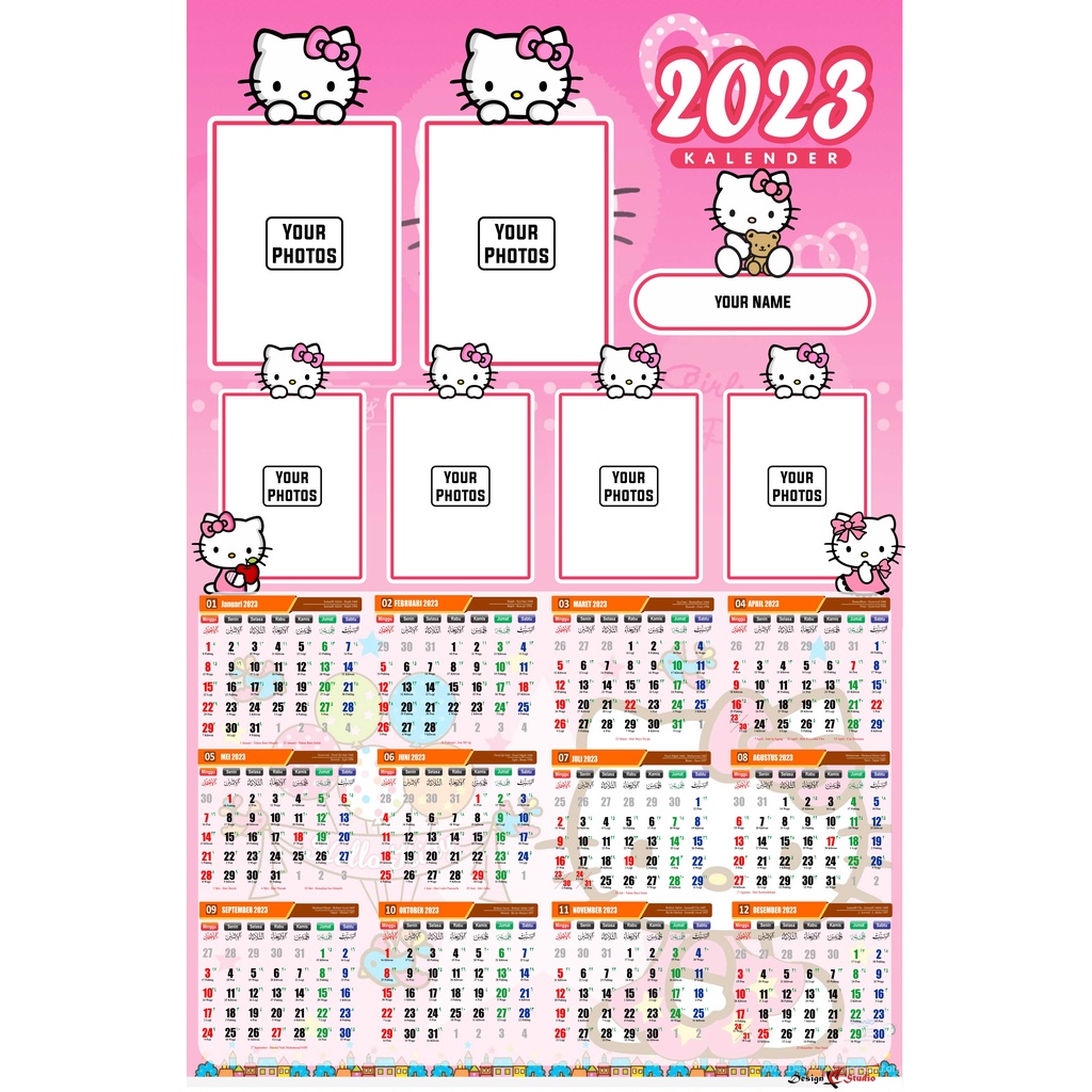 

Kalender 2023 karakter anak