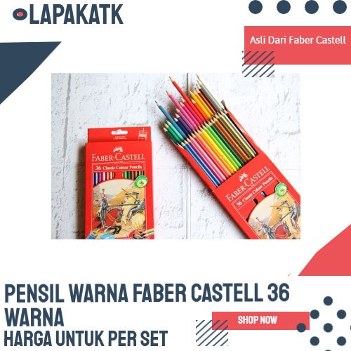 

FABER CASTELL PENSIL WARNA 36