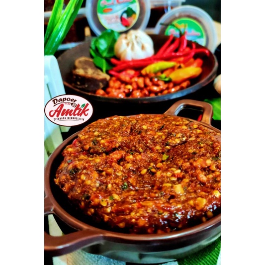 

Sambel pecel madiun 250gr (varian pedas)