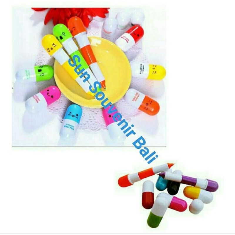 

HABISKAN STOK!! SOUVENIR PULPEN KAPSUL MINI