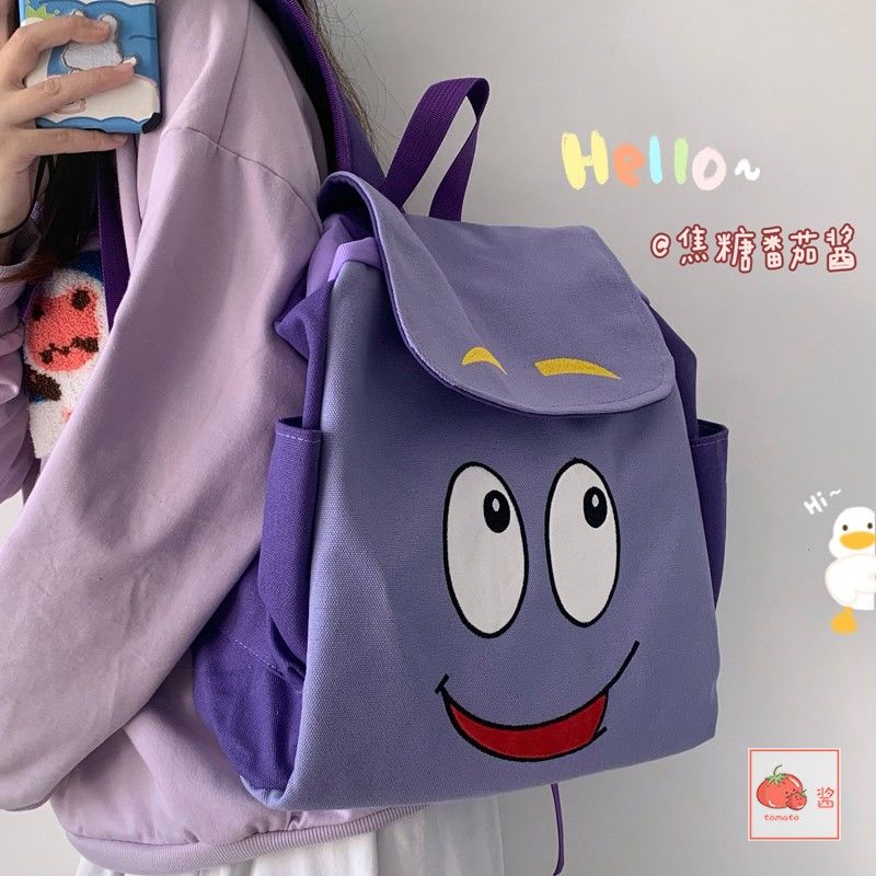 Sera in all-match student love adventure Dora kampus gadis imut kartun anime ransel tas sekolah Jepang