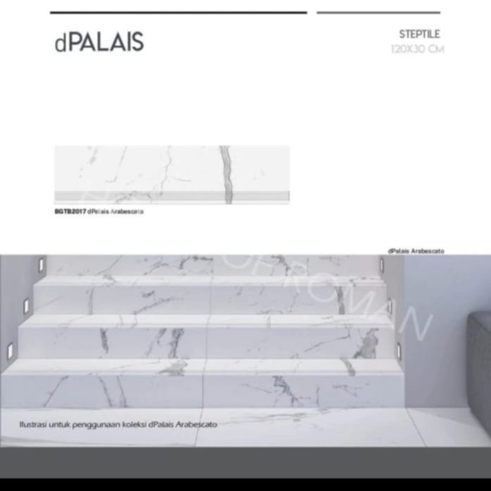 Roman Granit dPalais Arabescato 120x60 GRADE A