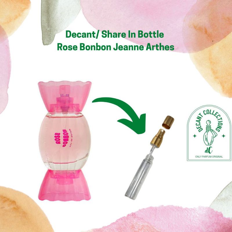Decant/ Share In Bottle Rose Bonbon Jeanne Arthes