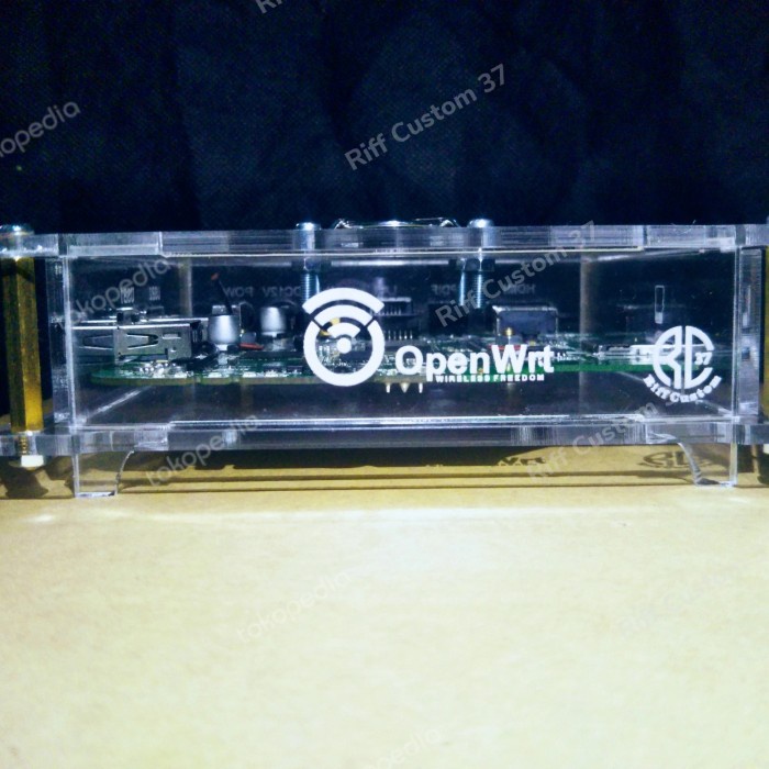 Produk Terbaru Case Akrilik Stb Hg680P + Modem E5577 Custom