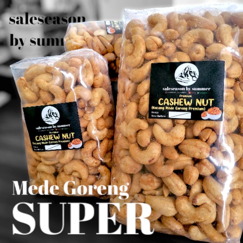 

Kacang Mede Goreng SUPER 250gr Mete