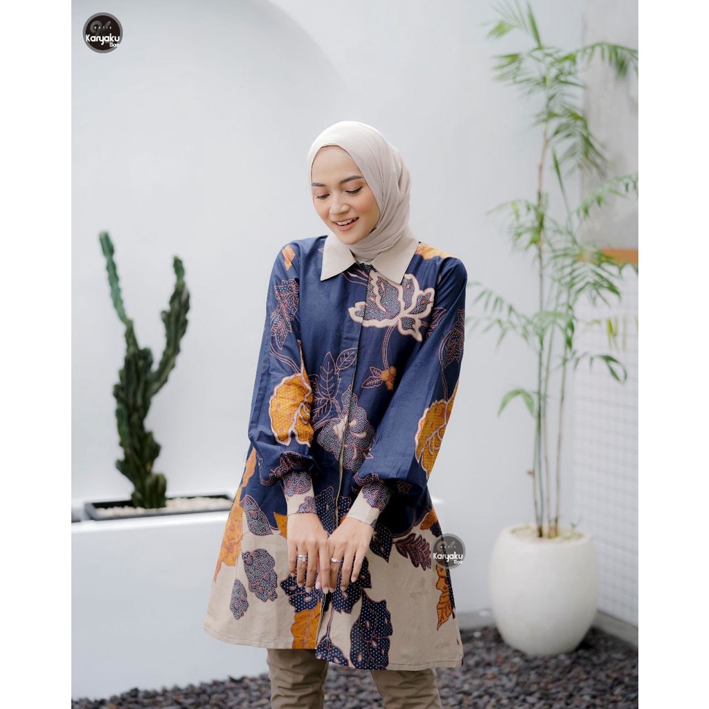 Batik couple modern couple batik kemeja tunik
