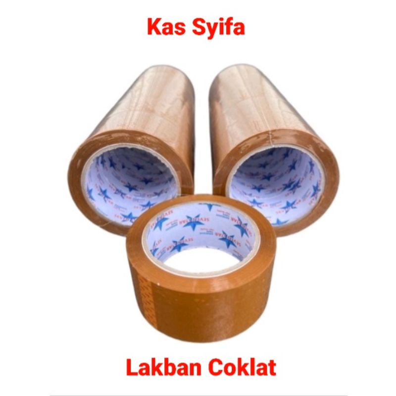 

LAKBAN COKLAT || SELOTIP ISOLASI 45mm KUALITAS TERBAIK