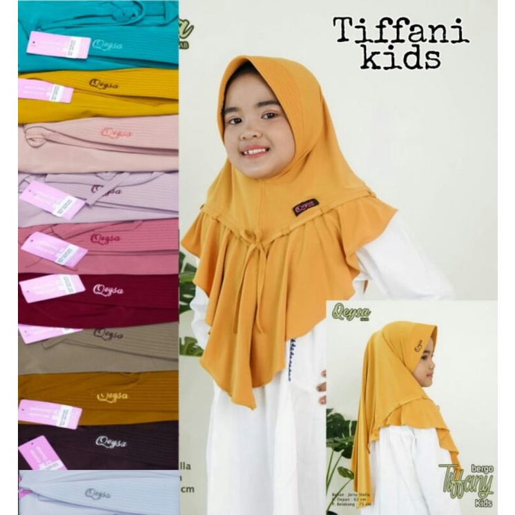Tiffany Kids Jilbab Qeysa Ori