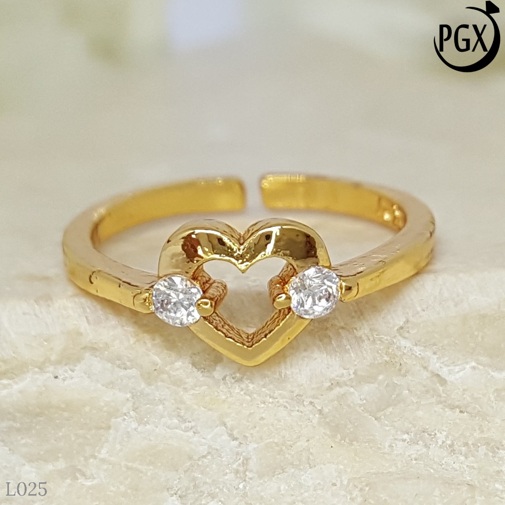 PGX Cincin Anak Xuping Aksesoris Perhiasan Lapis Emas Premium - L025