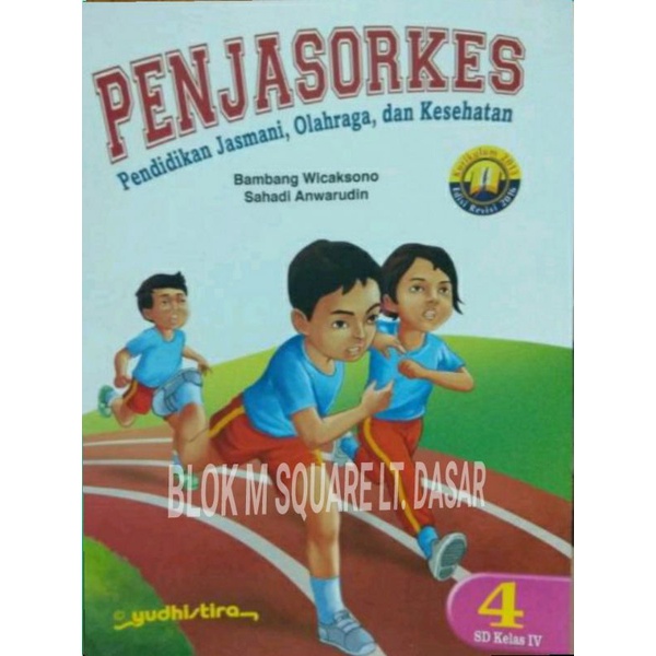 Buku Penjasorkes kelas 4 SD Yudhistira