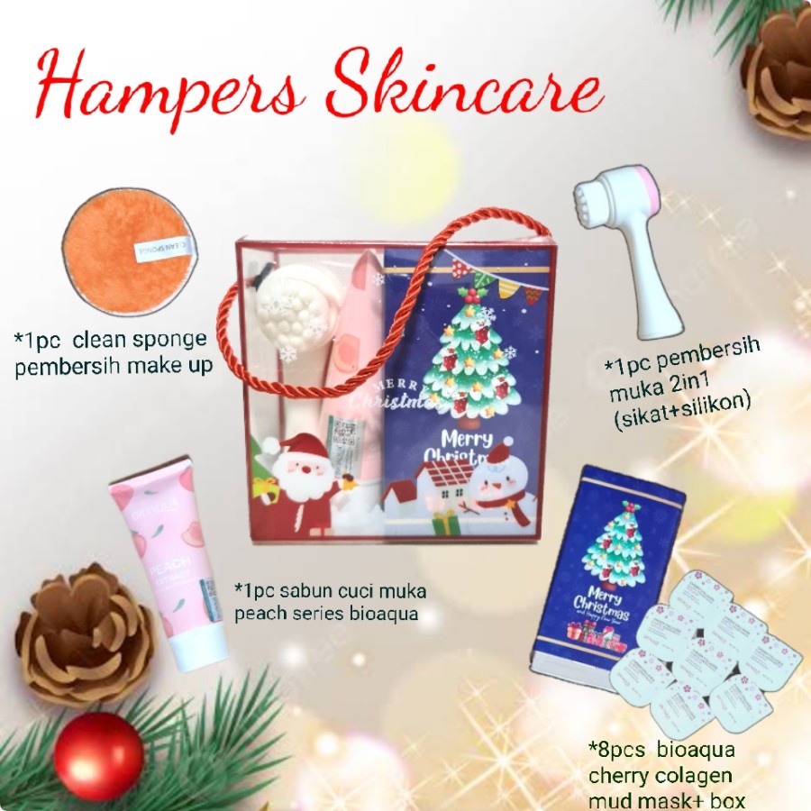 

Hampers Natal kado Christmas hadiah santa claus parcel paket parsel ok - Hamprs SkinCare