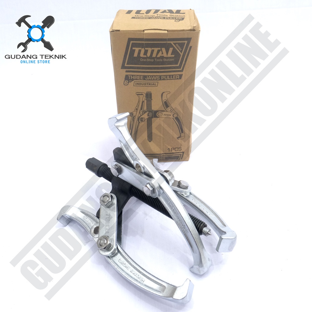 Treker Kaki 3 Multifungsi 6&quot; THTGP366 TOTAL / Treaker Bearing 6Inch Three Jaws Puller 3in1 THTGP 366 TOTAL