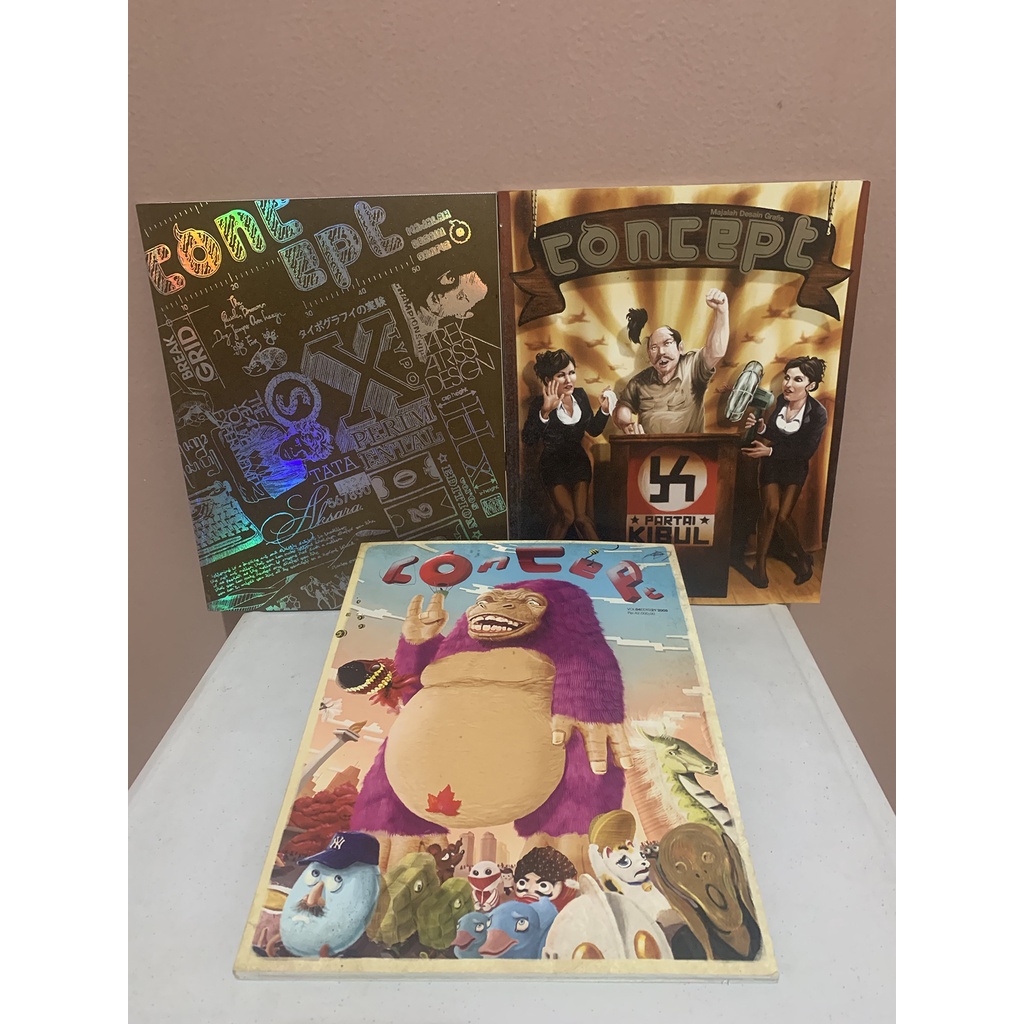 Preloved Majalah Concept sepaket