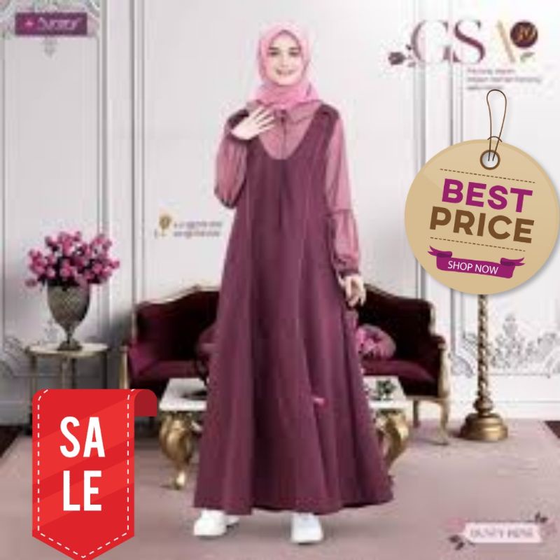 GAMIS CANTIK MODIS KEKINIAN, BRANDED,BY AURANY, CUCI GUDANG