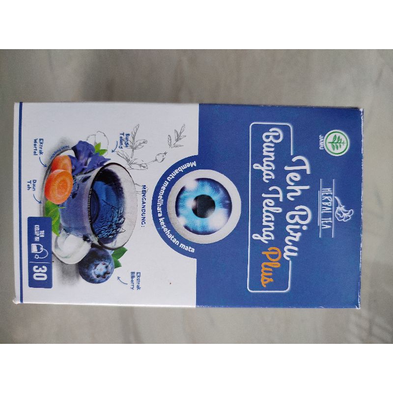 

teh biru bunga tellang ekstrak bilberry yang membantu menambah kesegaran mata