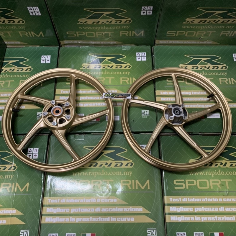 VELG RAPIDO MALAYSIA MX KING 4 HOLE SIZE 160/185X17