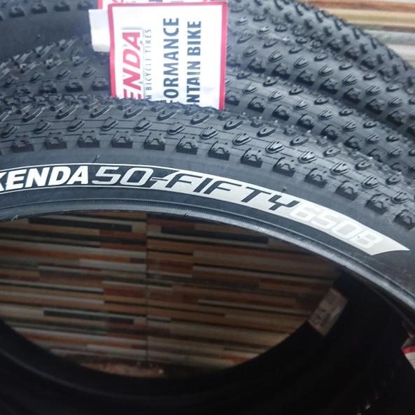 Ban luar sepeda 27.5 x 1.95 kenda 50fifty 650b small Blocks