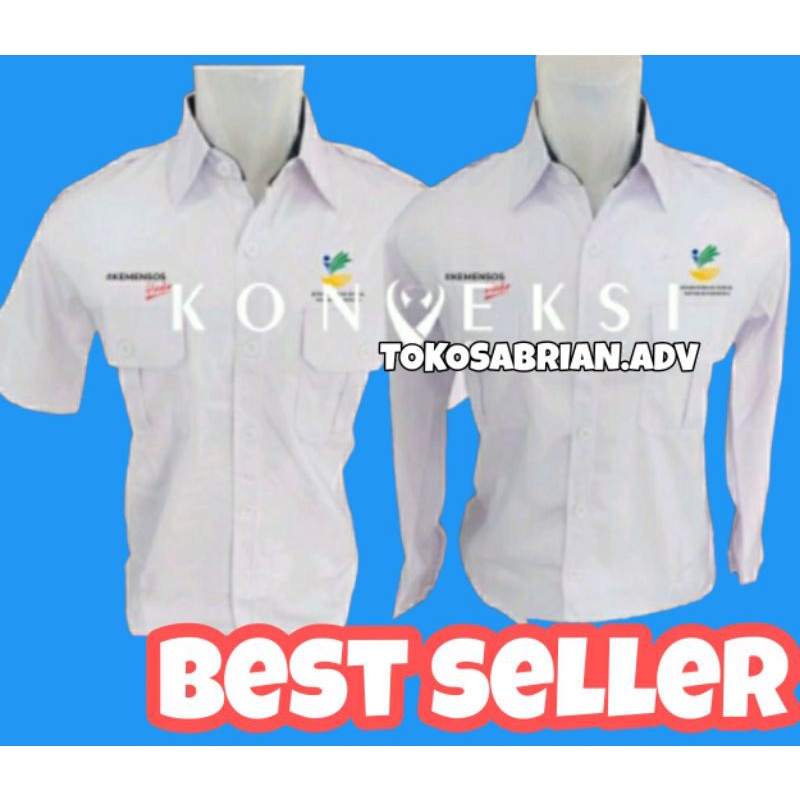 kemeja kemsos hadir baju kemensos hadir kemeja kemensos RI baju kemensos RI Seragam