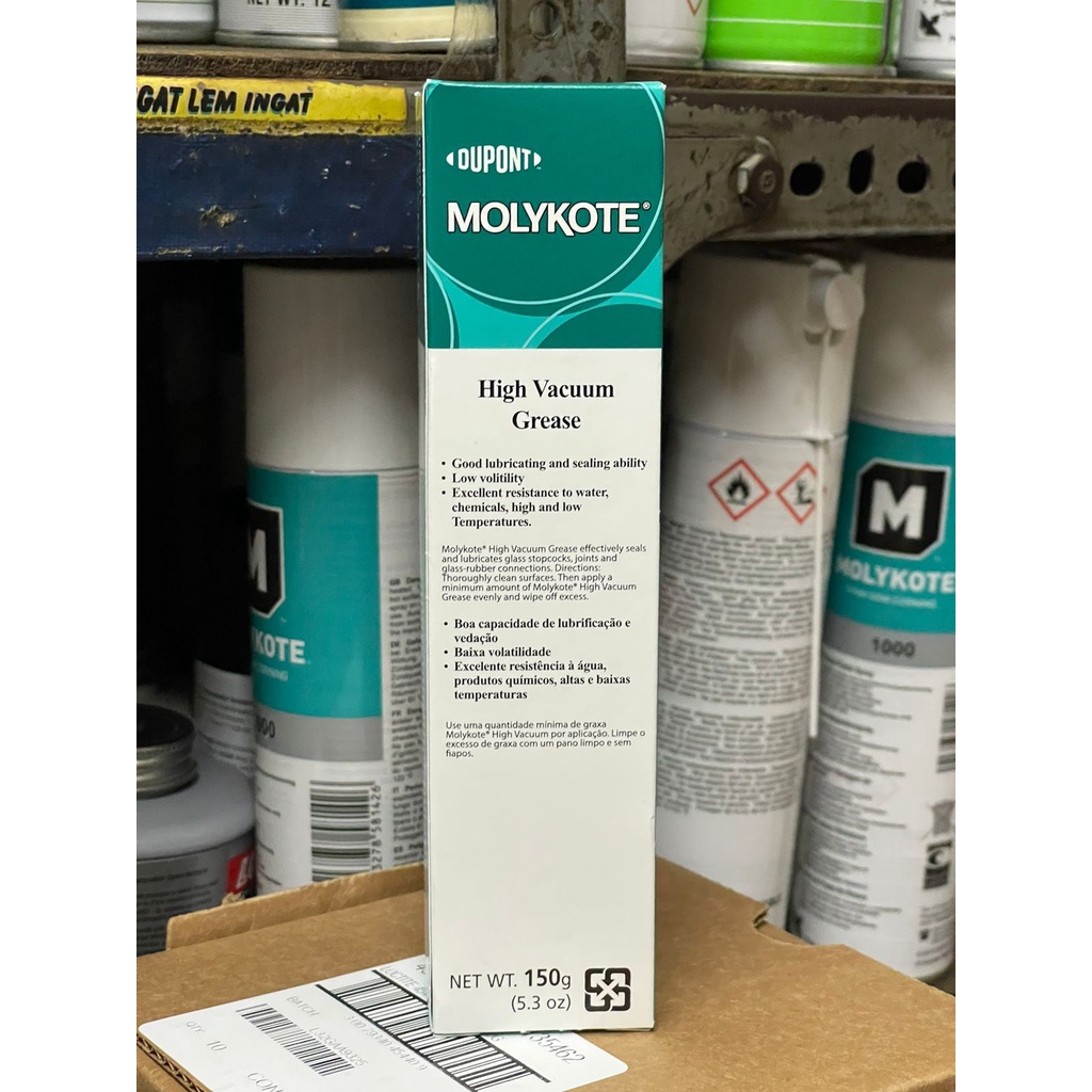 Jual Molykote HighVacuum Silicone Grease 150g Shopee Indonesia