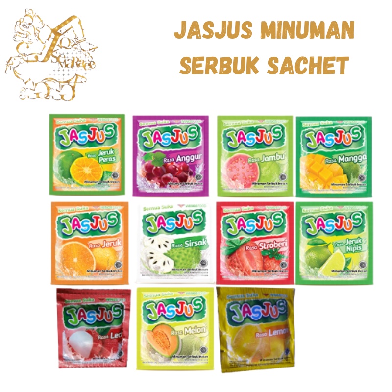 JASJUS MINUMAN SERBUK SACHET 1 RENCENG ISI 10