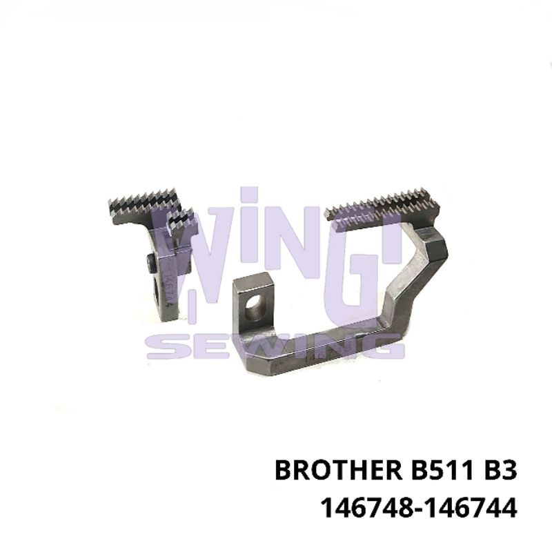 146748 146744 BROTHER B511 Benang 3 Gigi Mesin Jahit Obras Industri