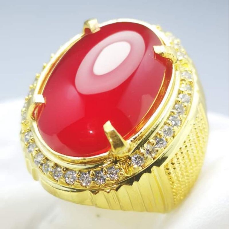 NATURAL RED CARNELIAN BARON KRISTAL JUMBO MEMO AGI GEMS LAB HIGH QUALITY