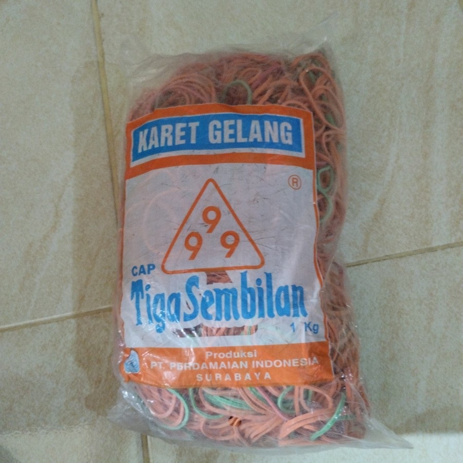 

Karet Gelang cap Tiga Sembilan 999 - 1 kg