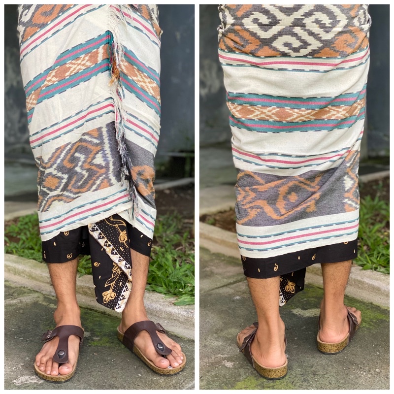 Saput klasik kekinian batik, blangket tanpa tepi