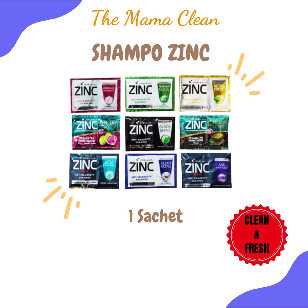 SHAMPOO ZINC Netto: 10ML (1 SACHET)