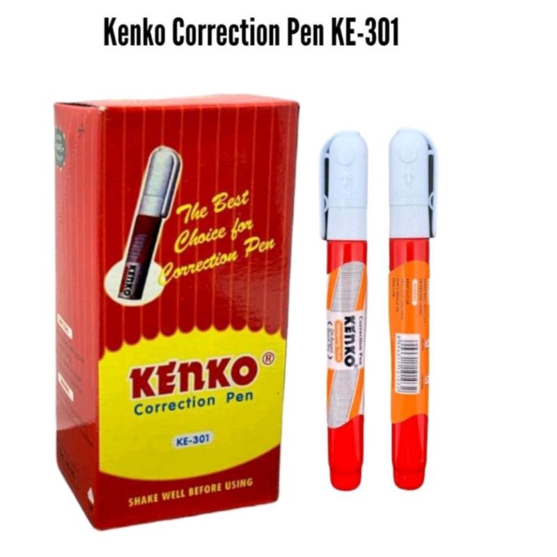 

(1 Biji) GROSIR Correction Fluid Kenko KE-301 Mini / Tipe X Kenko KE301 Mini / Kenko KE 301