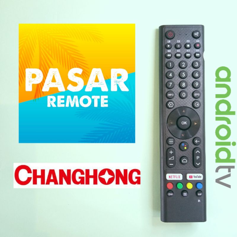 Remote Tv CHANGHONG Android SMART - I7