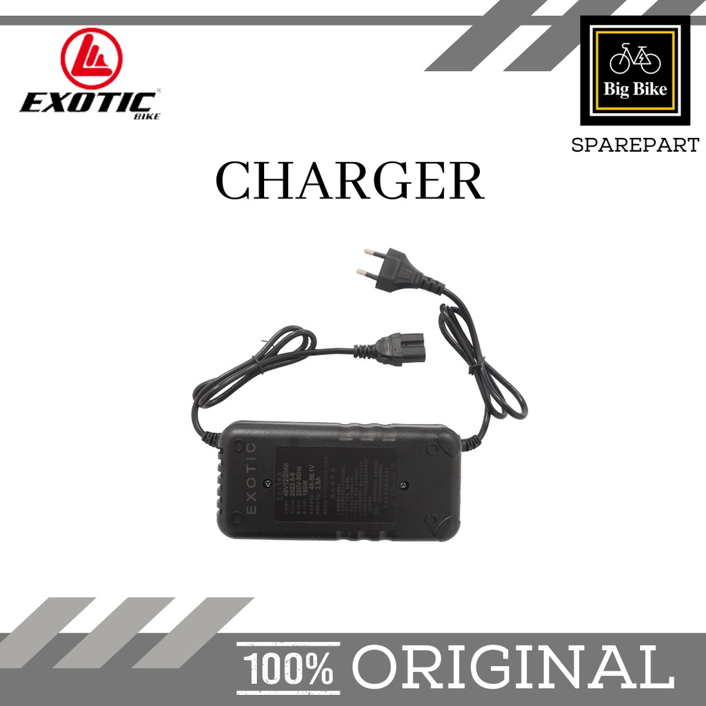 CHARGER SEPEDA LISTRIK EXOTIC PACIFIC