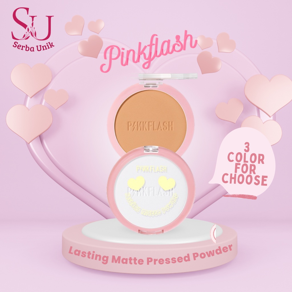 Pinkflash Lasting Matte Pressed Powder