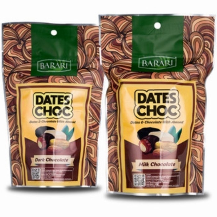 

Chocodate Arabian Delights Choco-Date With Almond Coklat Kurma Kacang