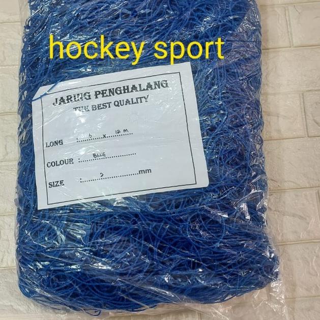 Jaring Pengaman Lapangan Futsal, Bola, voli 5x12x2mm - Biru