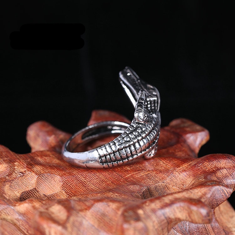 Cincin Bentuk Tokek Gaya vintage