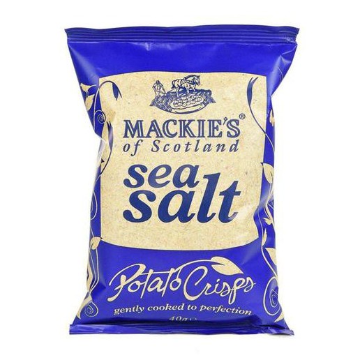 

MACKIE'S POTATO CHIPS SEA SALT & VINEGAR NETTO 150GR PRODUCT OF SCOTLAND