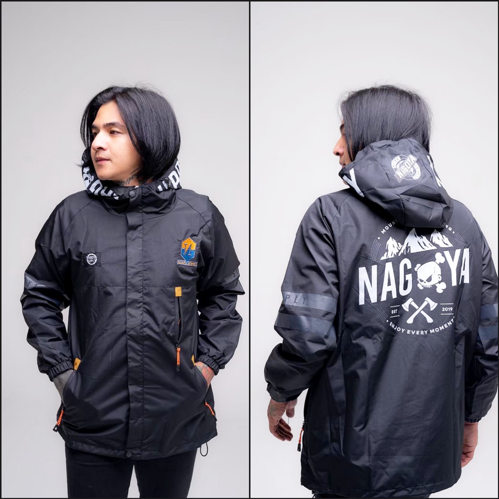 Jaket Parasut Pria Waterproof Original Nagoya - Jaket Casual Murah