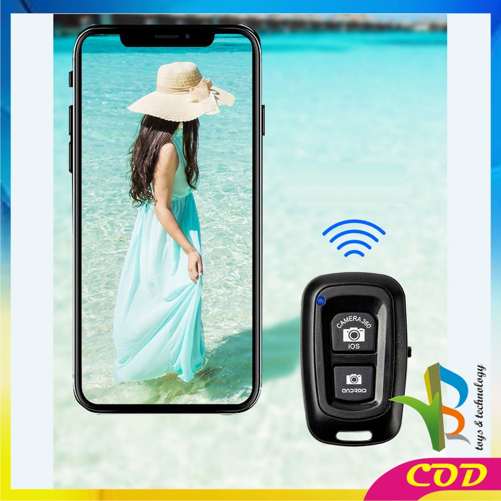 RB-C570 Remote Bluetooth Smartphone Remote Shutter Kamera Android Ios / Selfie Camera Remote Control Bluetooth Wireless / Remote Selfie Shutter