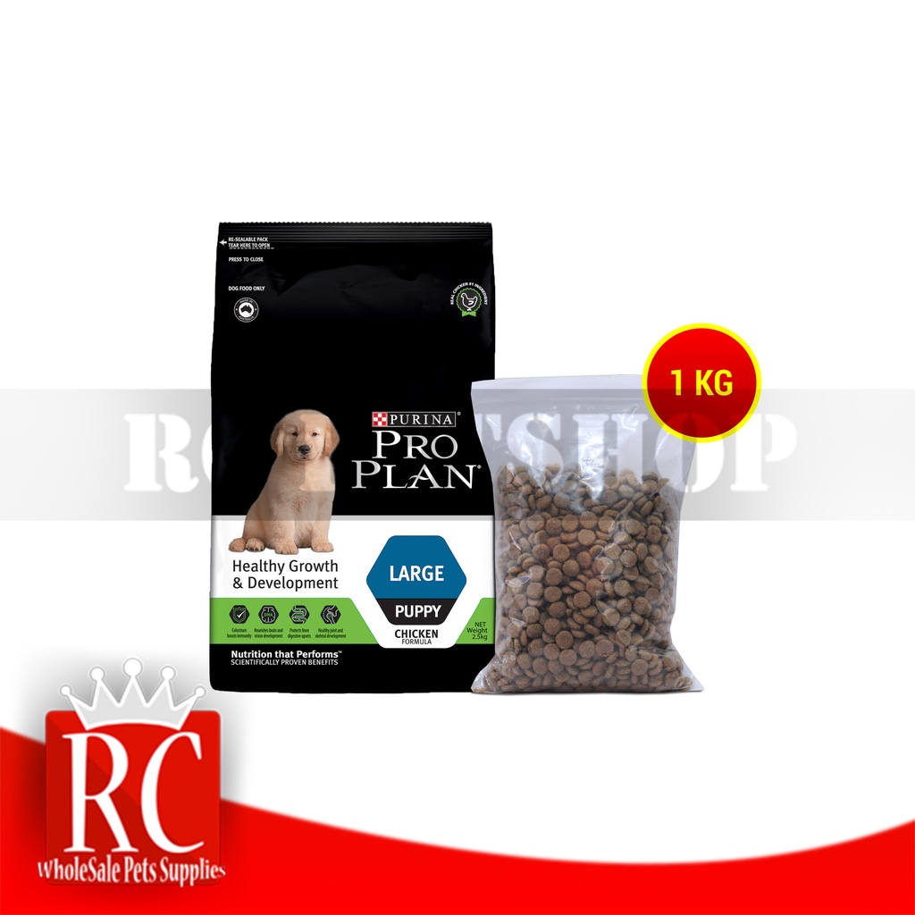 PRO PLAN Makanan Anjing large Puppy CHICKEN 1 KG REPACKING