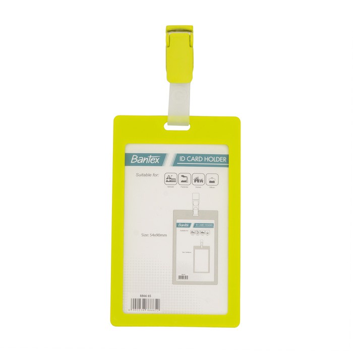 

BANTEX ID CARD HOLDER 8866 WITH CLIP 54X90MM / 8866 65 / 8866 64 / #8866