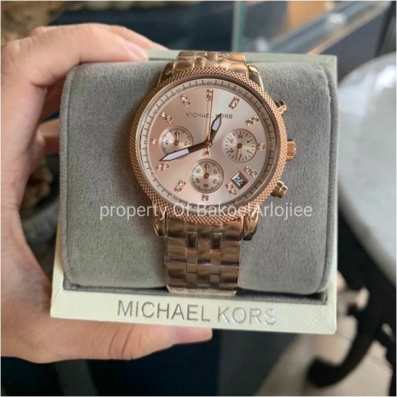 Jam tangan michaelkors Rizt wanita Original  MK5057 MK6077 MK5525 bergaransi setahun