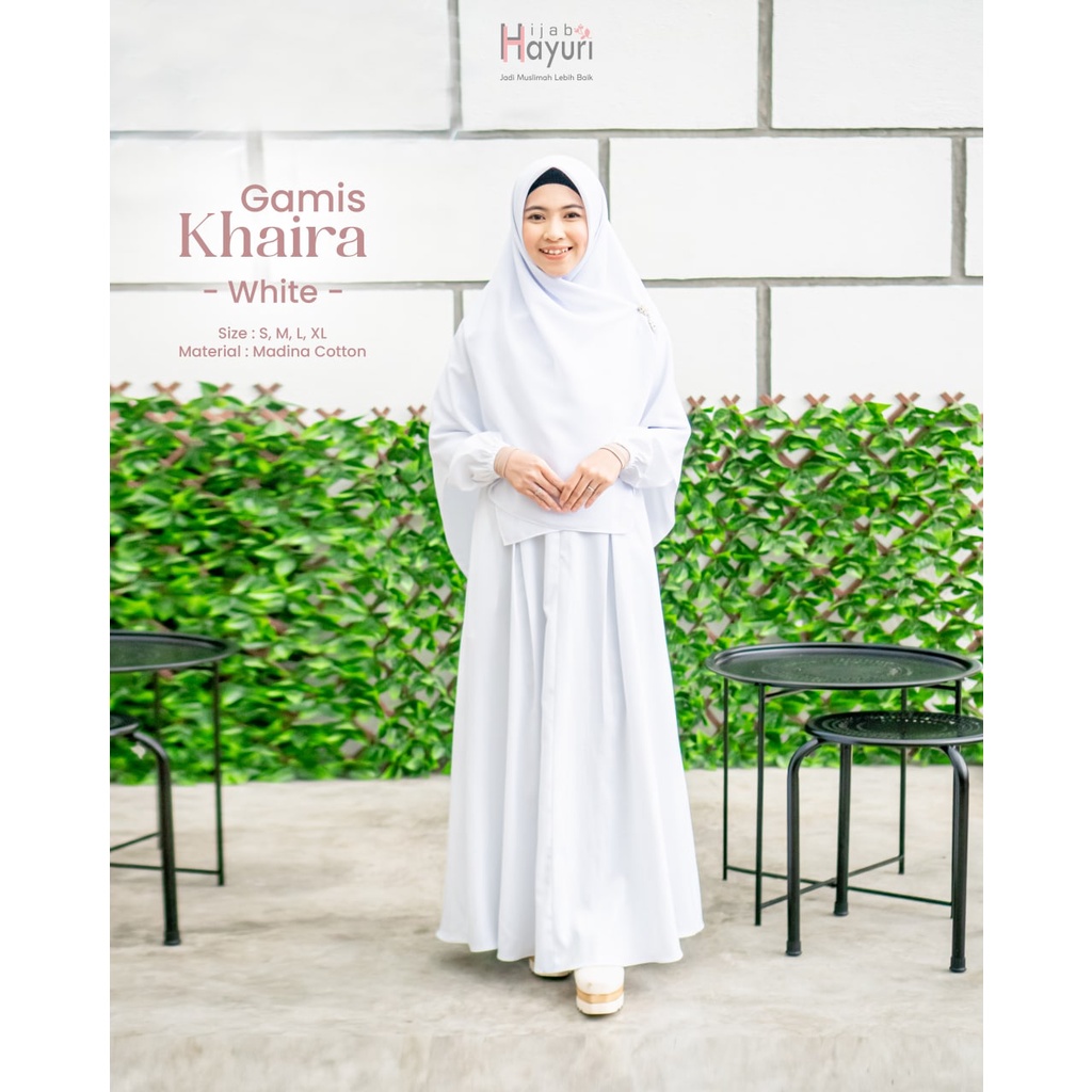 HIJAB HAYURI GAMIS KHAIRA (GAMIS ONLY)