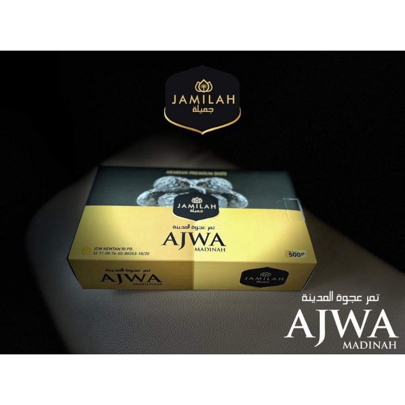 

KURMA AJWA MADINAH KEMASAN 500gr