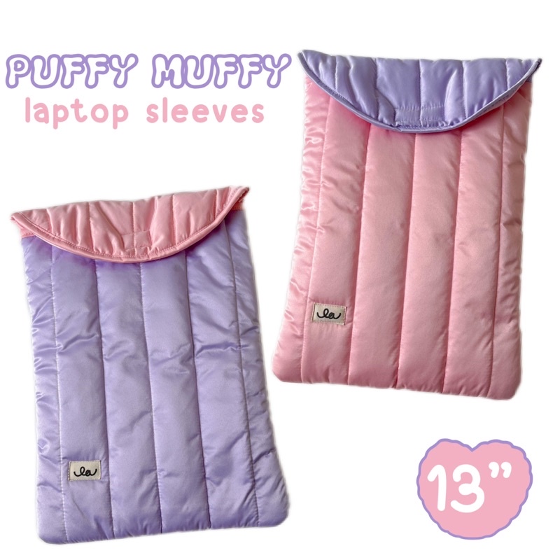 Laptop Sleeves / Tas Laptop - Puffy Muffy | LA.IDEAS