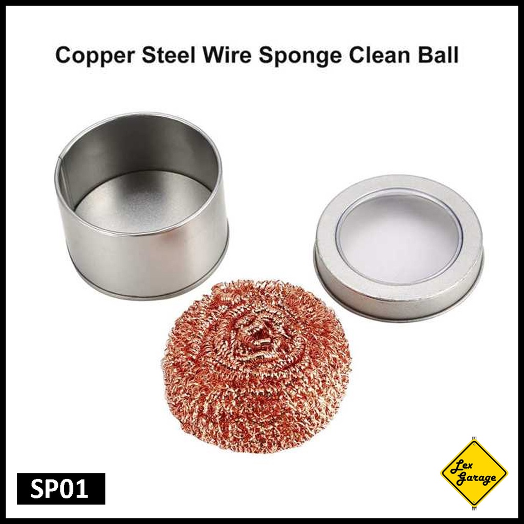 Pembersih Mata Solder Tip Cleaner Kawat Tembaga Desoldering