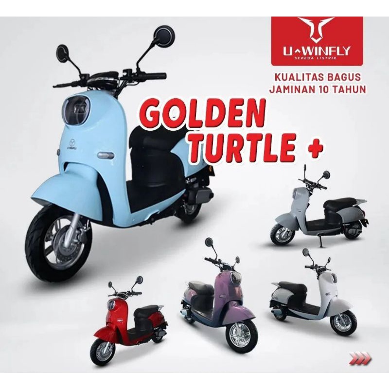 MOTOR LISTRIK UWINFLY GOLDEN TURTLE NEW