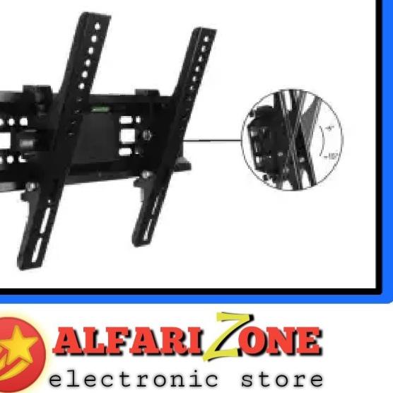 Bracket TV 55 inch flexible Braket Breket 50" 49" 43" - FIX 32"- 60"