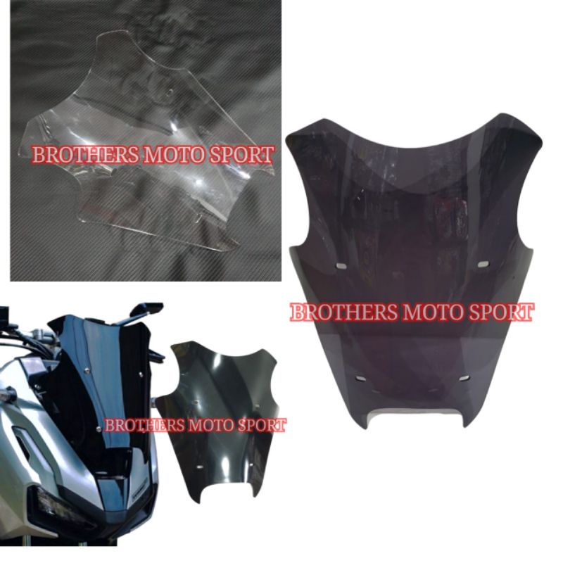 windshield ocito adv 160 visor pendek ADV windshield ocito 3mm ADV 160